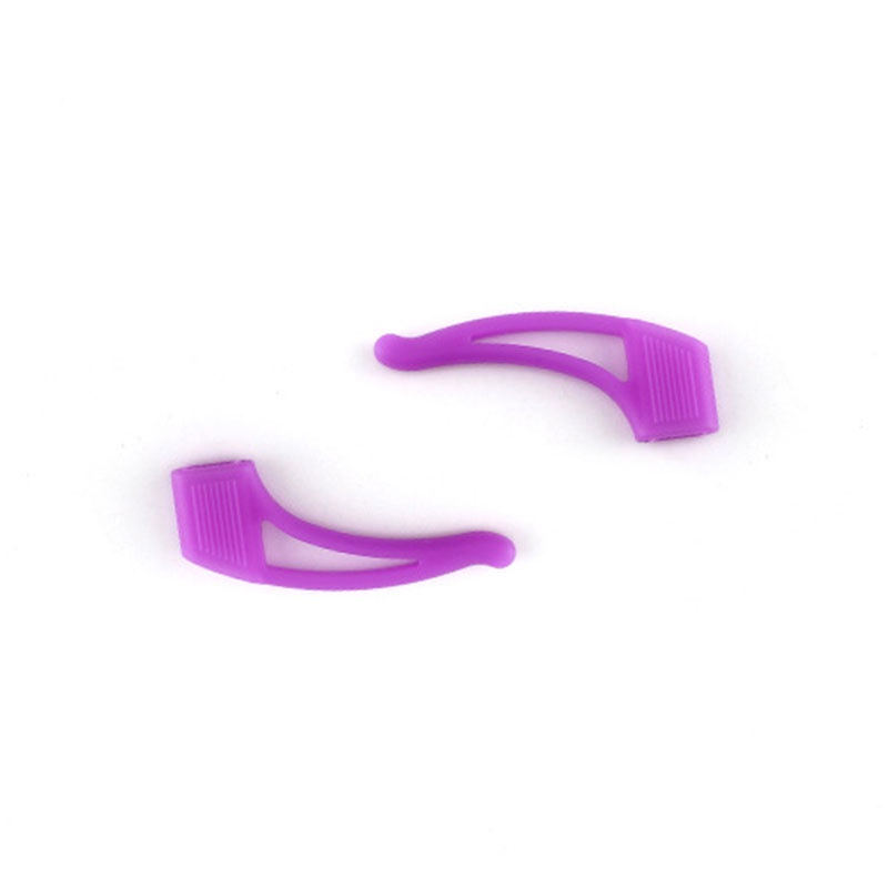 Cặp giá đỡ mắt kính bằng silicon màu trơn tùy chọn