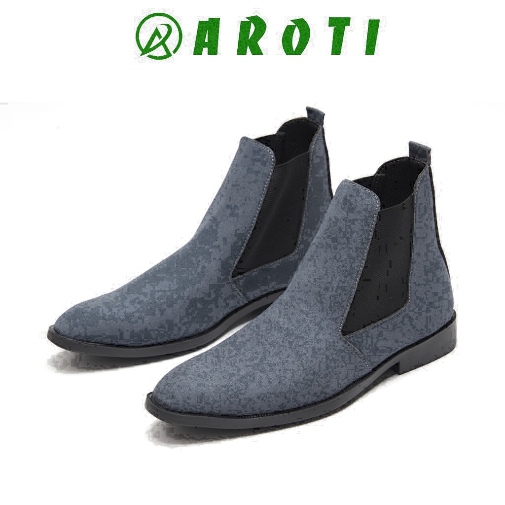 Giày boots nam Chelsea Boots Classic đế khâu-CB548N