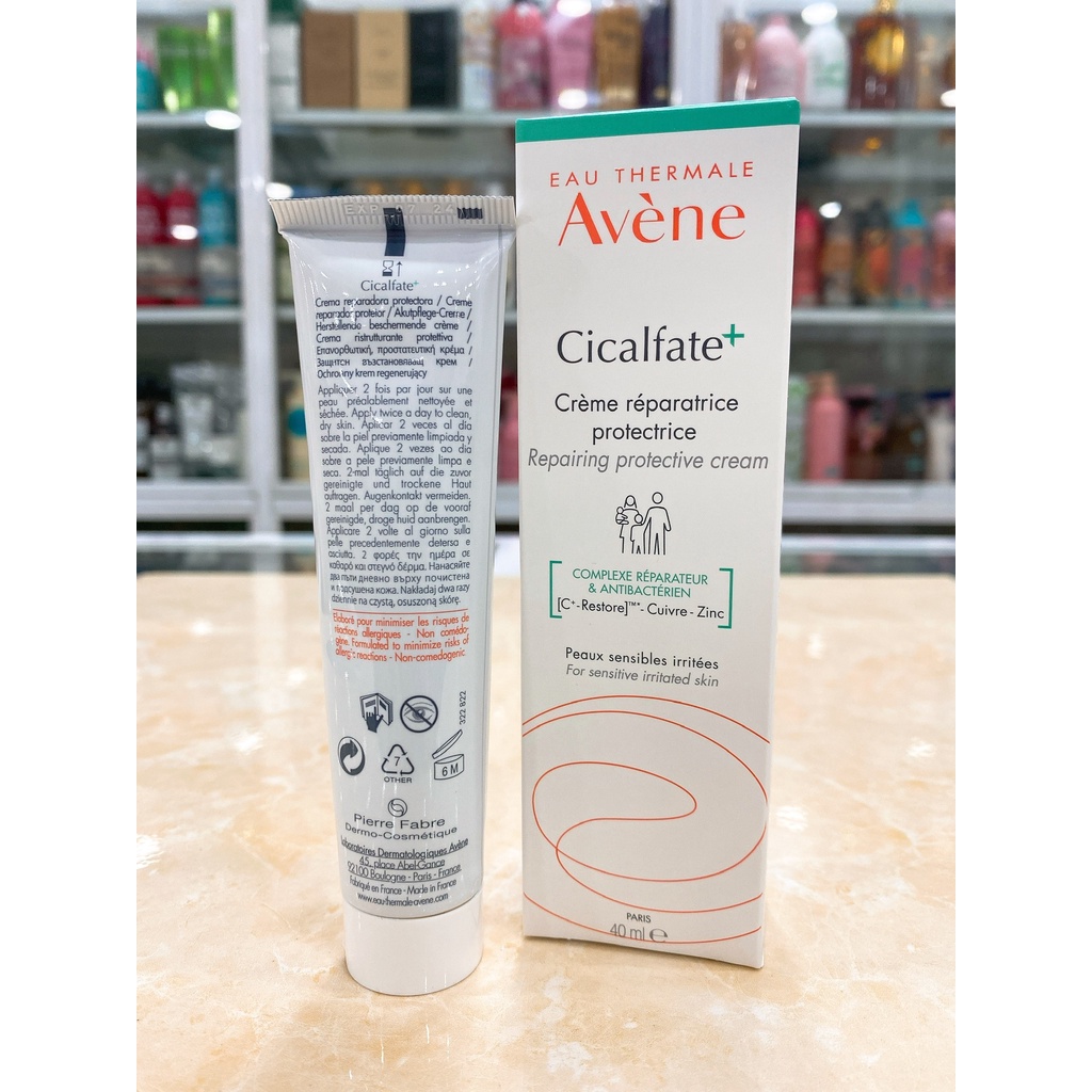 Kem Dưỡng Avene Phục Hồi, Dịu Da Cicalfate Repair Cream Pháp 40ml