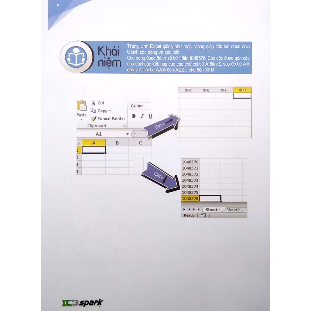 Sách IC3 Spark - Các Ứng Dụng Chủ Chốt - Tập 2: Microsoft Excel Và Microsoft PowerPoint