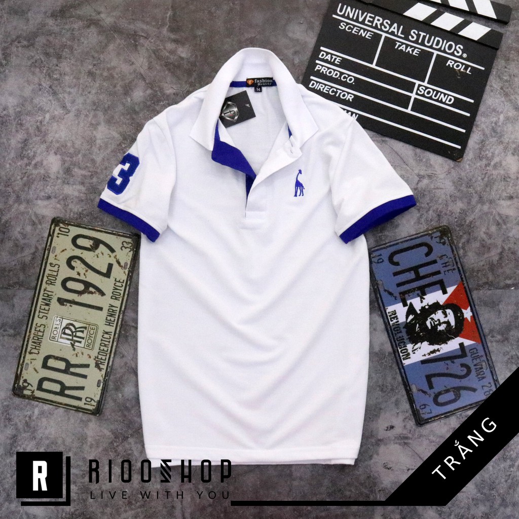 Áo thun nam có cổ hươu cao cấp cực đẹp RSP027 | BigBuy360 - bigbuy360.vn