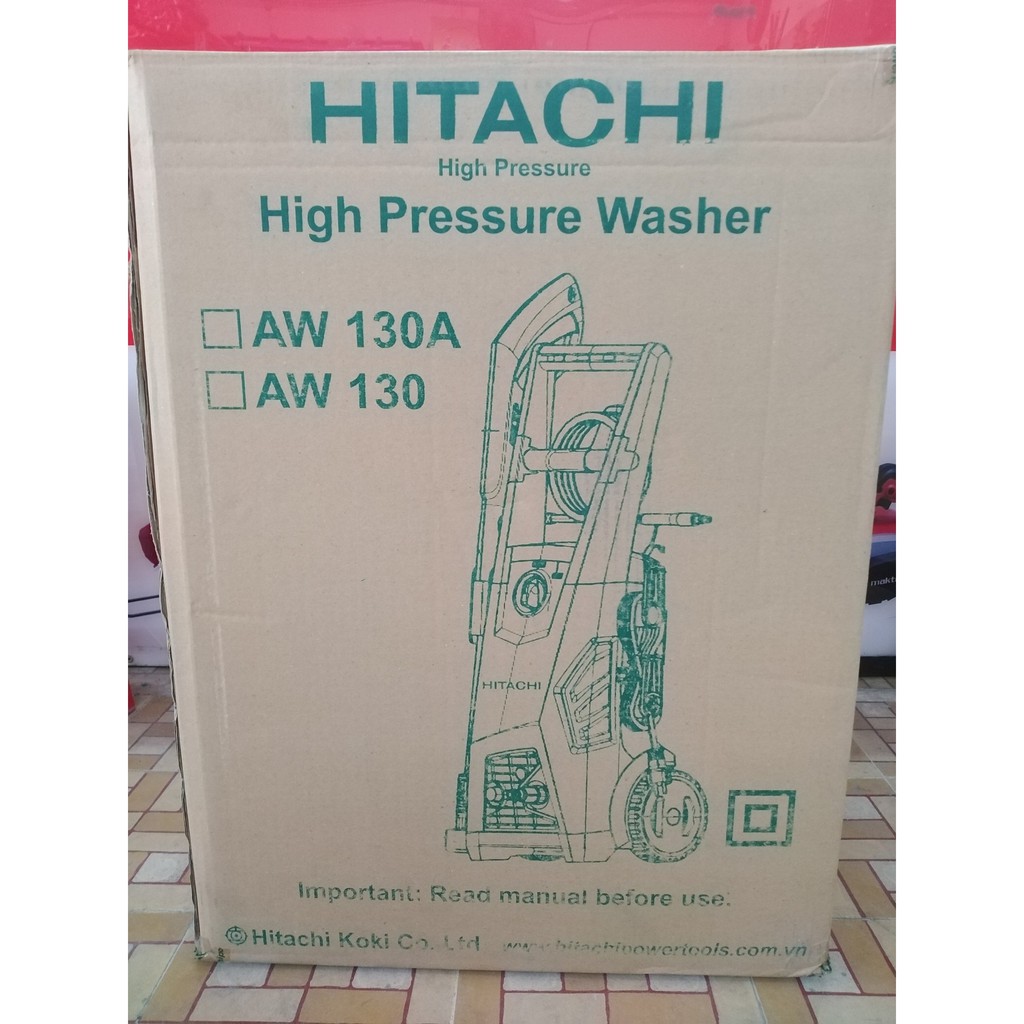 Máy rửa xe Hitachi AW130