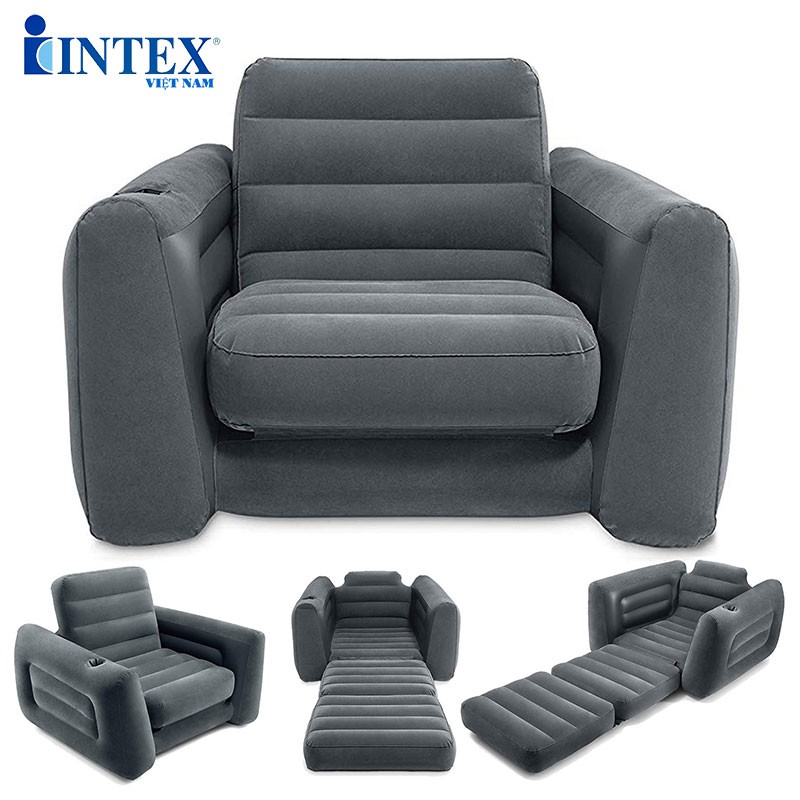 Ghế giường hơi đơn đa năng công nghệ mới INTEX 66551