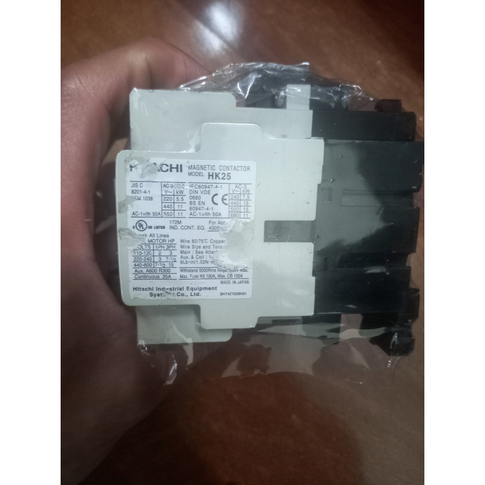 CONTACTOR NHẬT BẢN KHỞI NHẬT