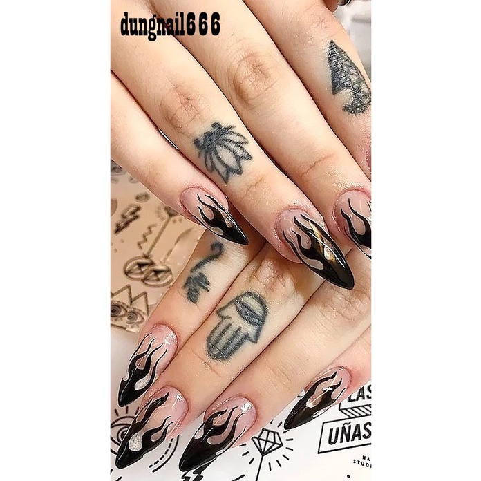 Sticker &amp; Decal dán móng tay sticker nhiều hình nghộ nghĩnh