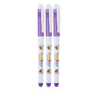 ☜✠⊙Bút lông kim FL-04 Bee Combo 10 cây tím