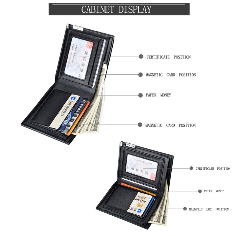 1 Ví Da Pu Cao Cấp Cho Nam