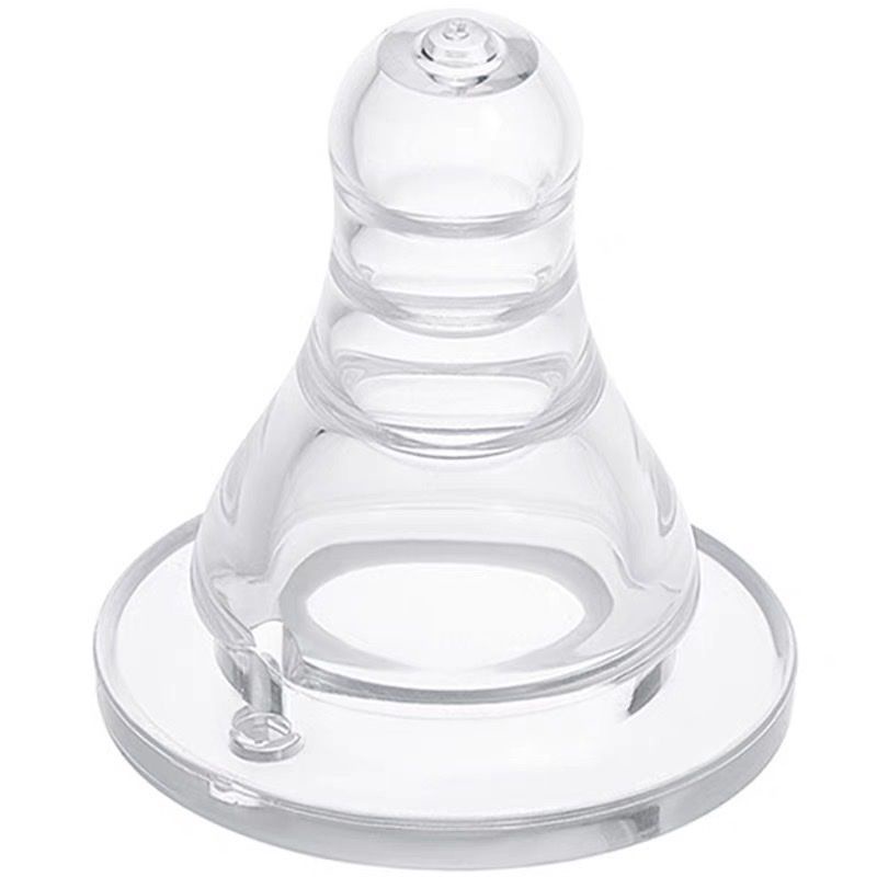 Núm ti silicon siêu mềm thay thế cho bình sữa cổ hẹp/cổ rộng/cổ chuẩn XN01 size S-M-L-LL