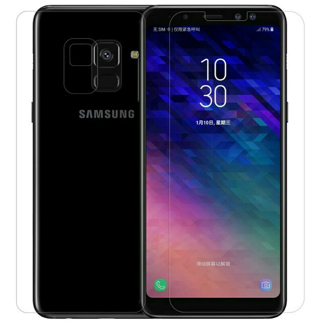 Kính cường lực galaxy A8 plus 2018
