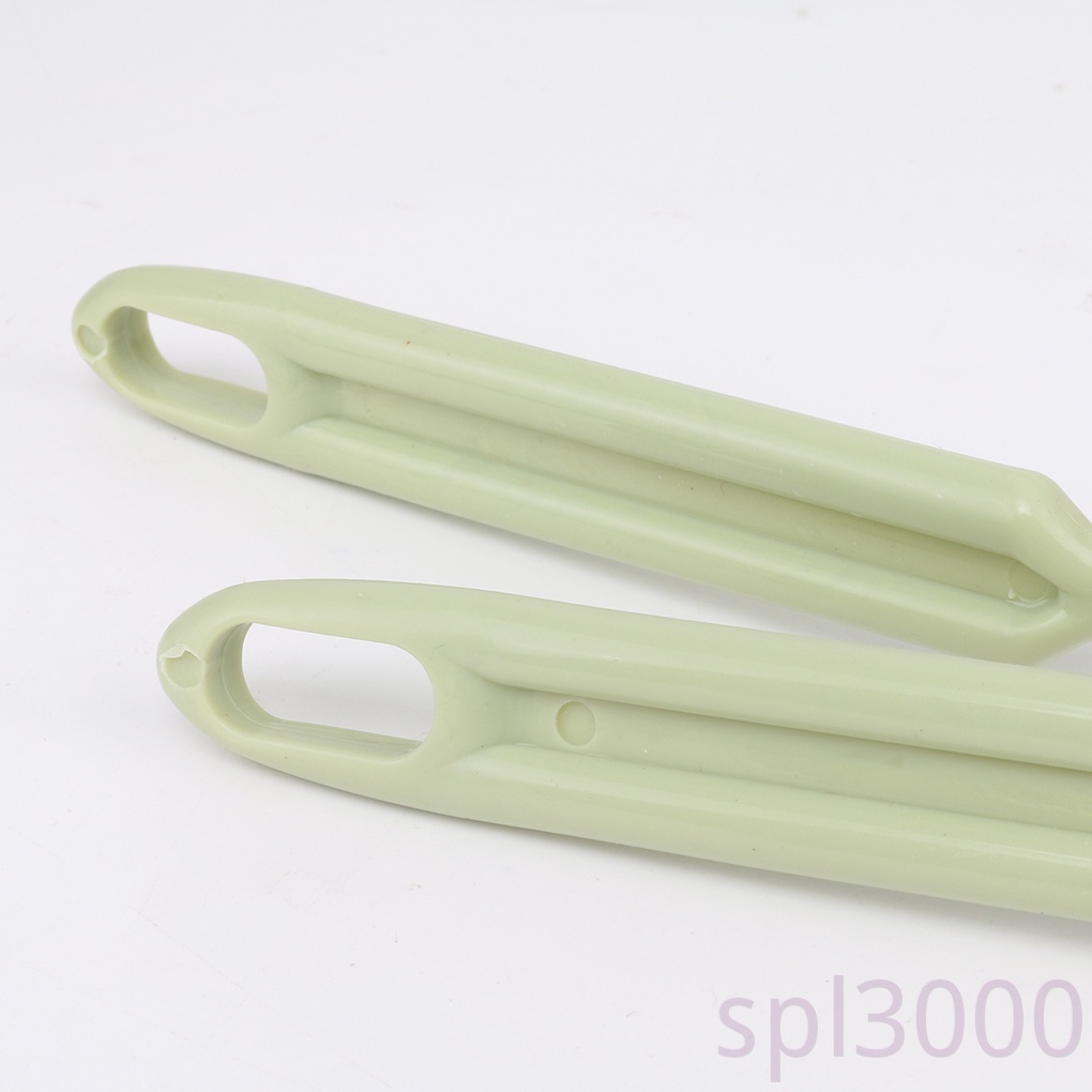 Set 2 Bàn Chải Vệ Sinh Toilet Đầu Mềm Hình Chữ S Tiện Dụng