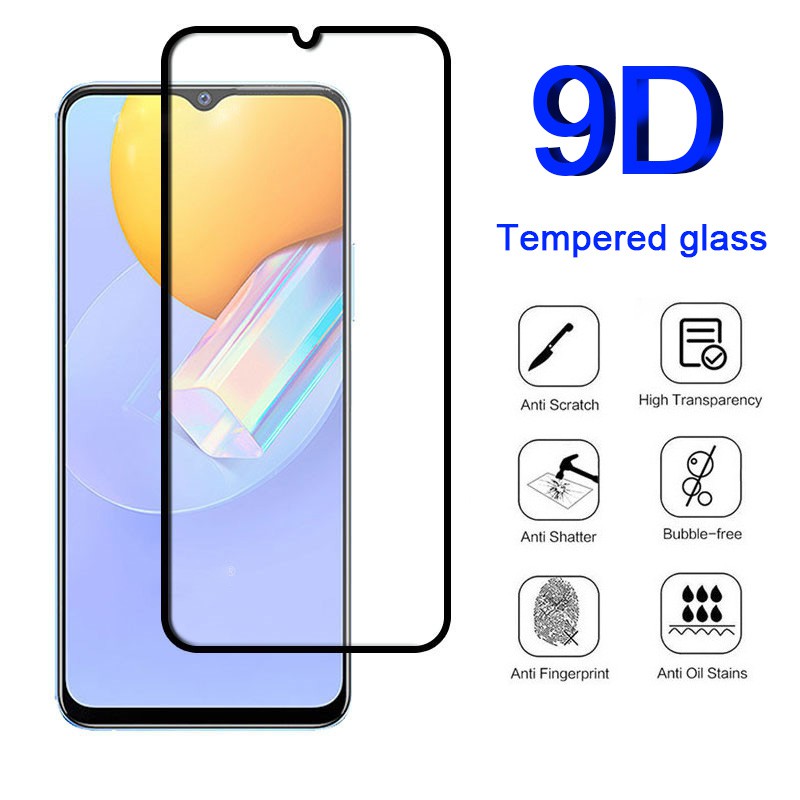 9D Kính cường lực Full Màn ViVO Y20 Y20i Y72 V21 V20 SE Y31 Y51 V17 V19 Neo Y11 Y11s Y12s Y12 Y15 Y17 Y19 Y30 Y50 V15 S1 X50 X60 Pro 5G