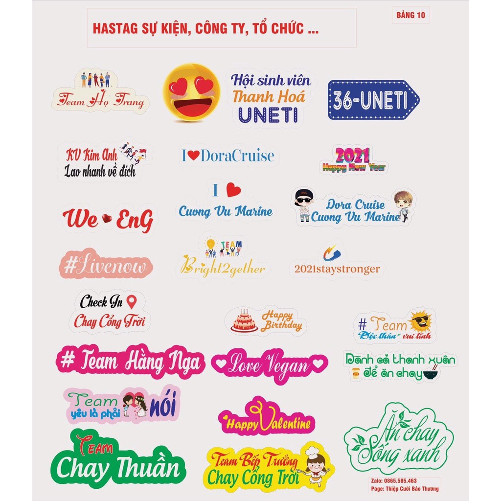 HASTAG CẦM TAY CHỤP ẢNH LIÊN HOAN, TIỆC CÔNG TY, DU LỊCH, TEAMBULDING, TẤT NIÊN, NGÀY LỄ CỦA ĐƠN VỊ KINH DOANH, IN NGAY