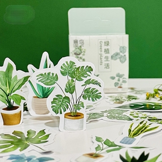 Set 46 Sticker Miếng Dán Trang Trí Nhật Ký