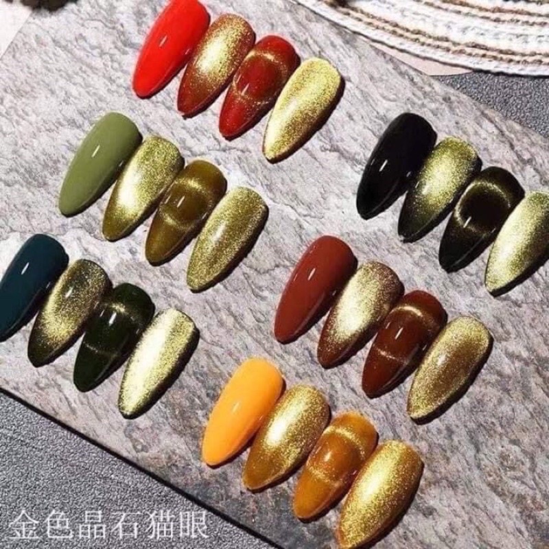 Sơn mắt mèo kim cương huaxi nail (Thanh vy nail)