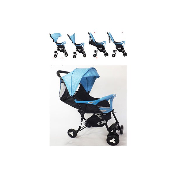 Xe đẩy du lịch siêu nhẹ 2 tư thế Seebaby QQ2