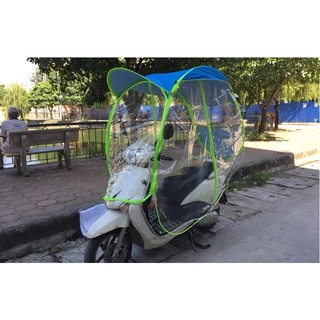 áo mưa xe máy thông minh, mái che chống mưa, chống nắng, chống bụi, chống khuẩn, bảo vệ sức khỏe khi tham gia giao thông