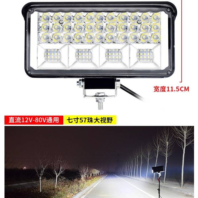 Thanh Đèn Pha Led 12v 24v Siêu Sáng Dành Cho Xe Tải / Xe Xúc Đất / Xe Xúc Đất / Xe Hơi