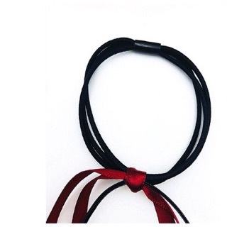 Buộc tóc hoa rơi hàn quốc