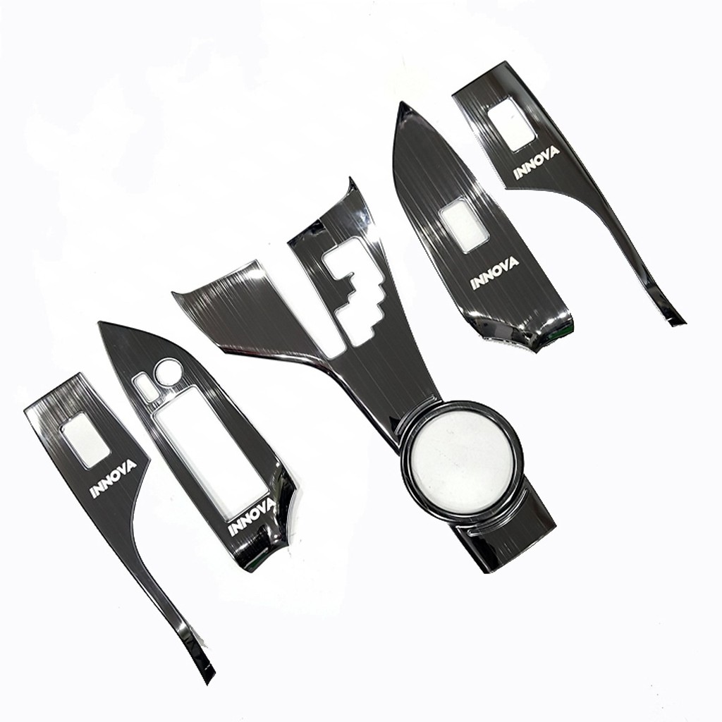 Ốp nội thất titan xe Innova 2018-2019 2020 2021 - 5 chi tiết