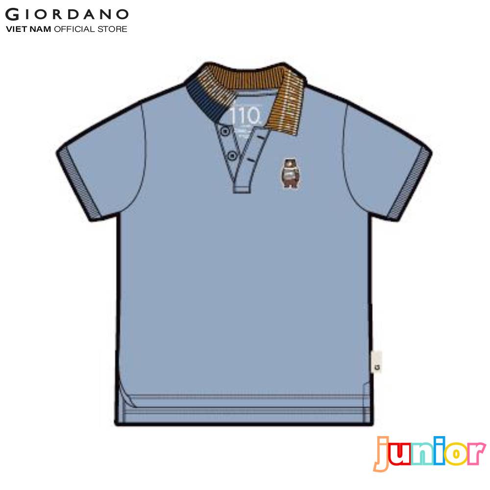 Áo Thun Có Cổ Trẻ Em Giordano Polo 03011201