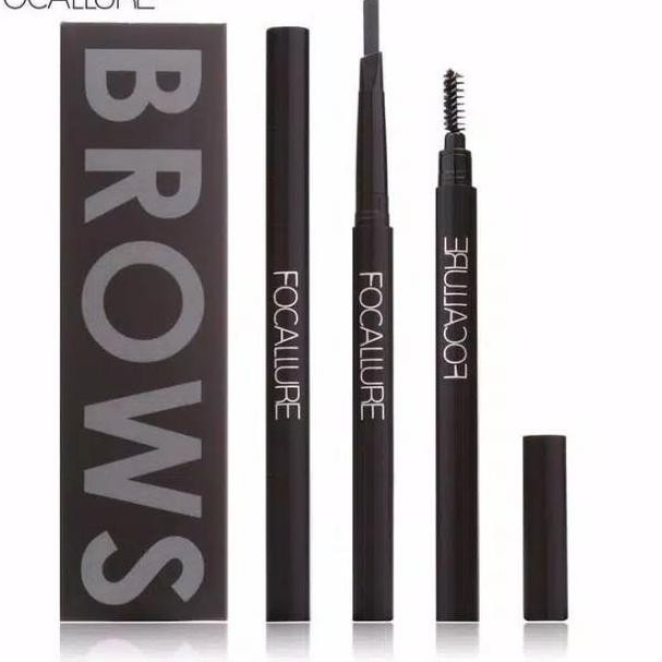 Chì kẻ lông mày hai đầu Focallure BROWS FCKM1