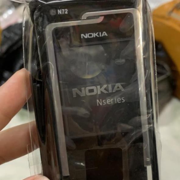 Vỏ Nokia N72 (không phím) zin linh kiện