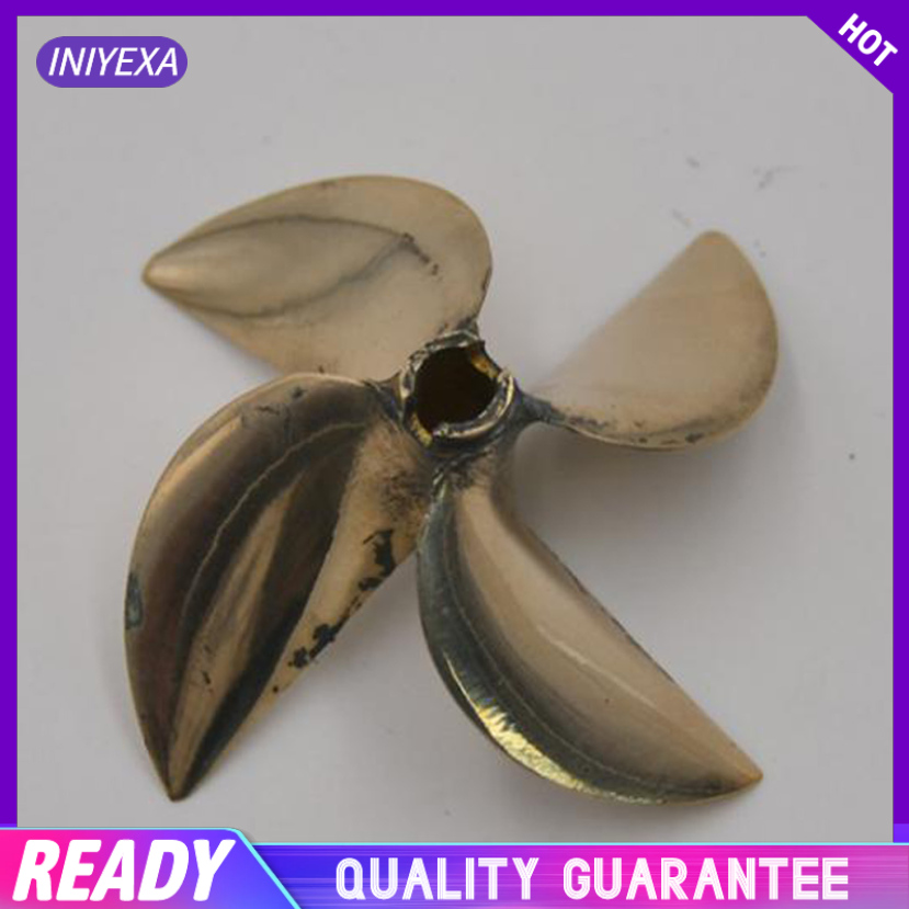 Cánh Quạt 4 Lưỡi 6717 26cc 67mm OD Cho Thuyền Điều Khiển Từ Xa 6.35mm 1 / 4 "