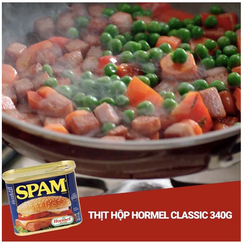 Thịt hộp Hormel SPAM 340g (Mỹ)