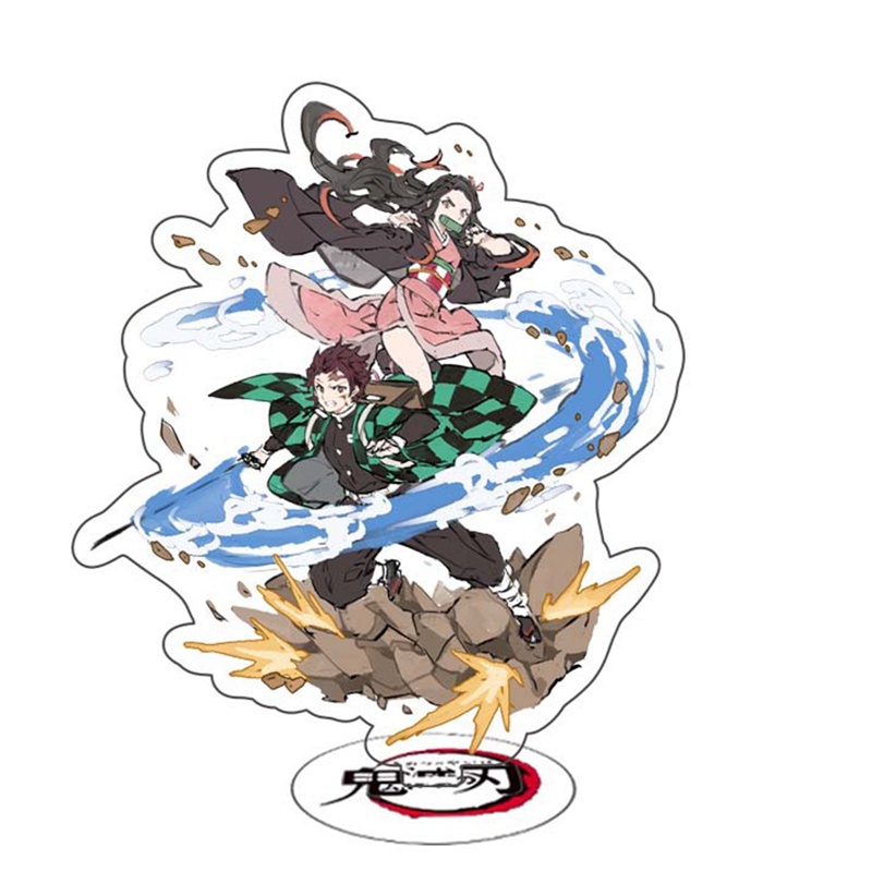 Mô Hình Nhân Vật Kimetsu No Yaiba Có Giá Đỡ Bằng Nhựa Acrylic Để Bàn Trang Trí