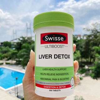 Lọc gan swisse liver detox 200v