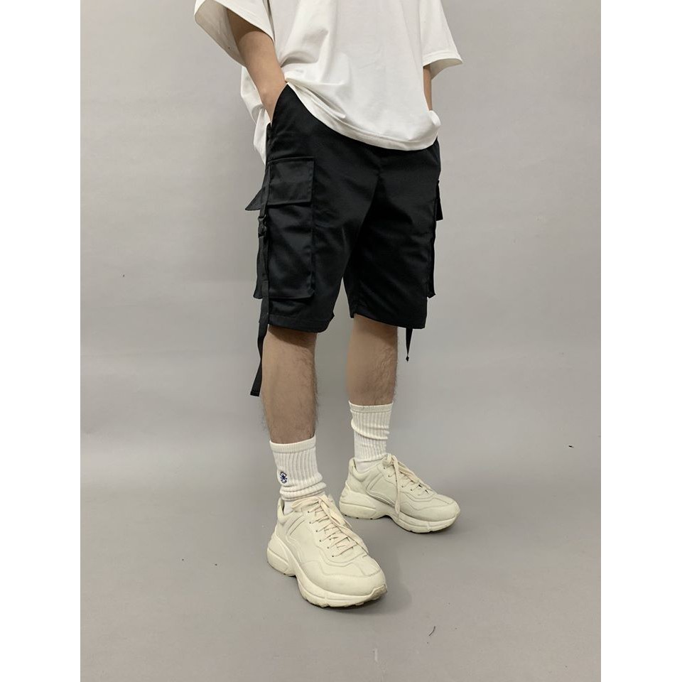 Quần Short kaki túi hộp Unisex ( ảnh thật )