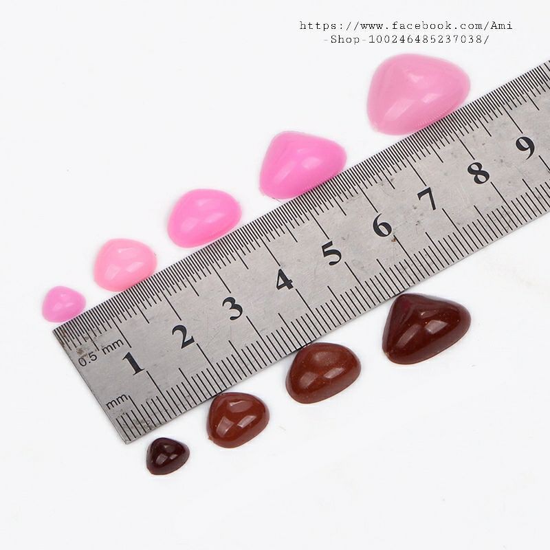 Mũi thú bông dán