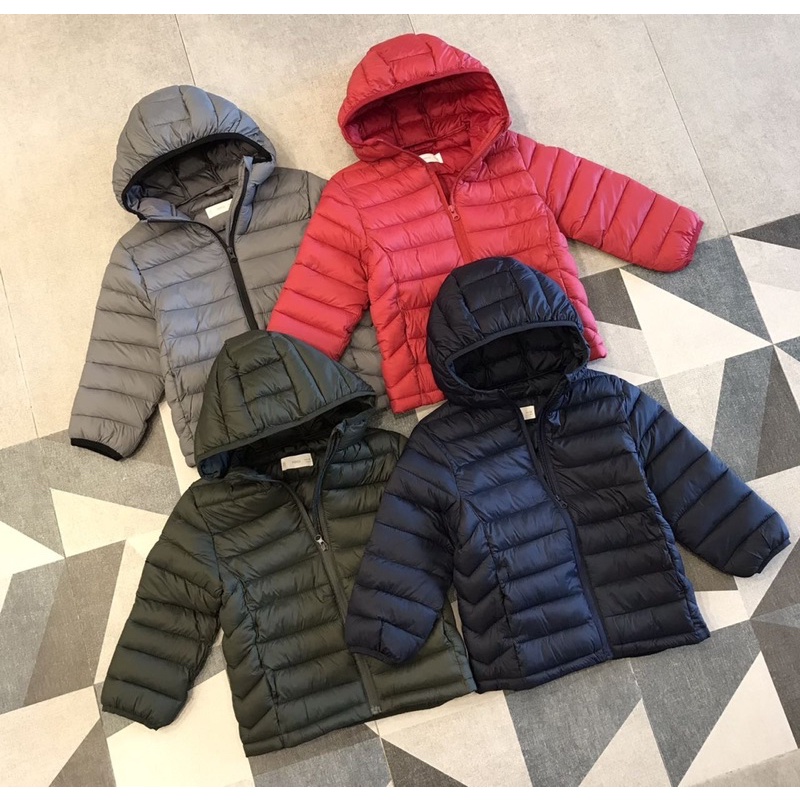 Áo phao siêu nhẹ Mang.o cho bé trai có 4 màu size từ 20-45 cân