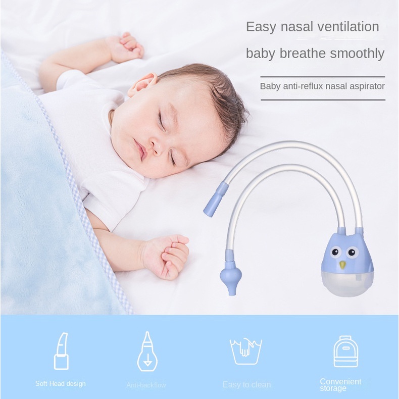 Dụng Cụ Vệ Sinh Đường Mũi Cho Bé Họa Tiết Hoạt Hình