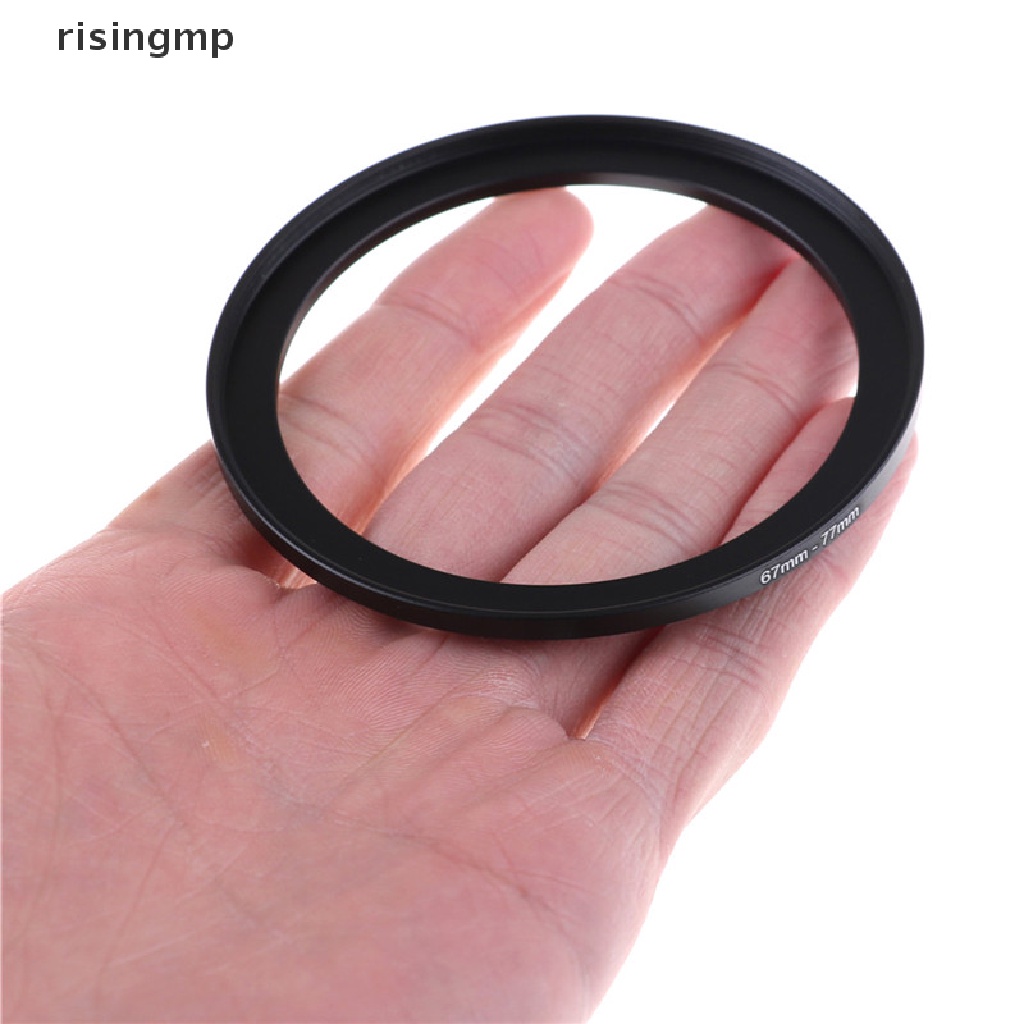 Vòng Kim Loại Lọc Ống Kính Máy Ảnh 67-77mm Màu Đen ♨Nóng Bỏng