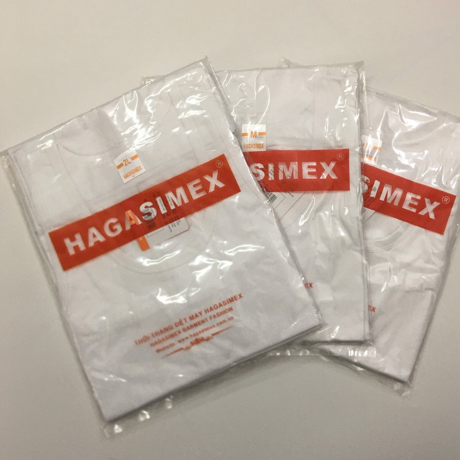 Áo cộc tay Hagasimex chất liệu 100% cotton (Hàng công ty)