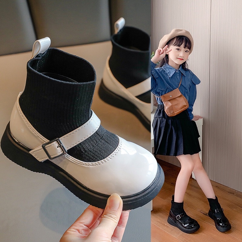 Giày boot CỔ CHUN cho bé mã 900110