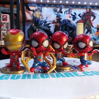 [Trọn bộ 4 con] ( Có đèn ) Mô hình Cosbaby nhân vật Infinity War