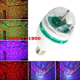 Bóng Đèn Led Xoay 7 màu Sân Khấu Vũ Trường có cảm ứng nhạc