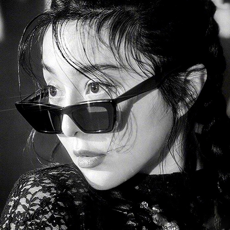 Kính Mát Mắt Mèo Chống Tia Uv400 Phong Cách Hàn Quốc Dành Cho Nữ