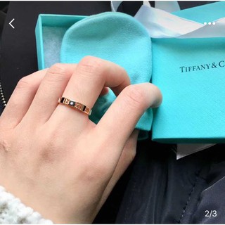 Nhẫn đeo tay mạ vàng thép họa tiết số la mã cao cấp