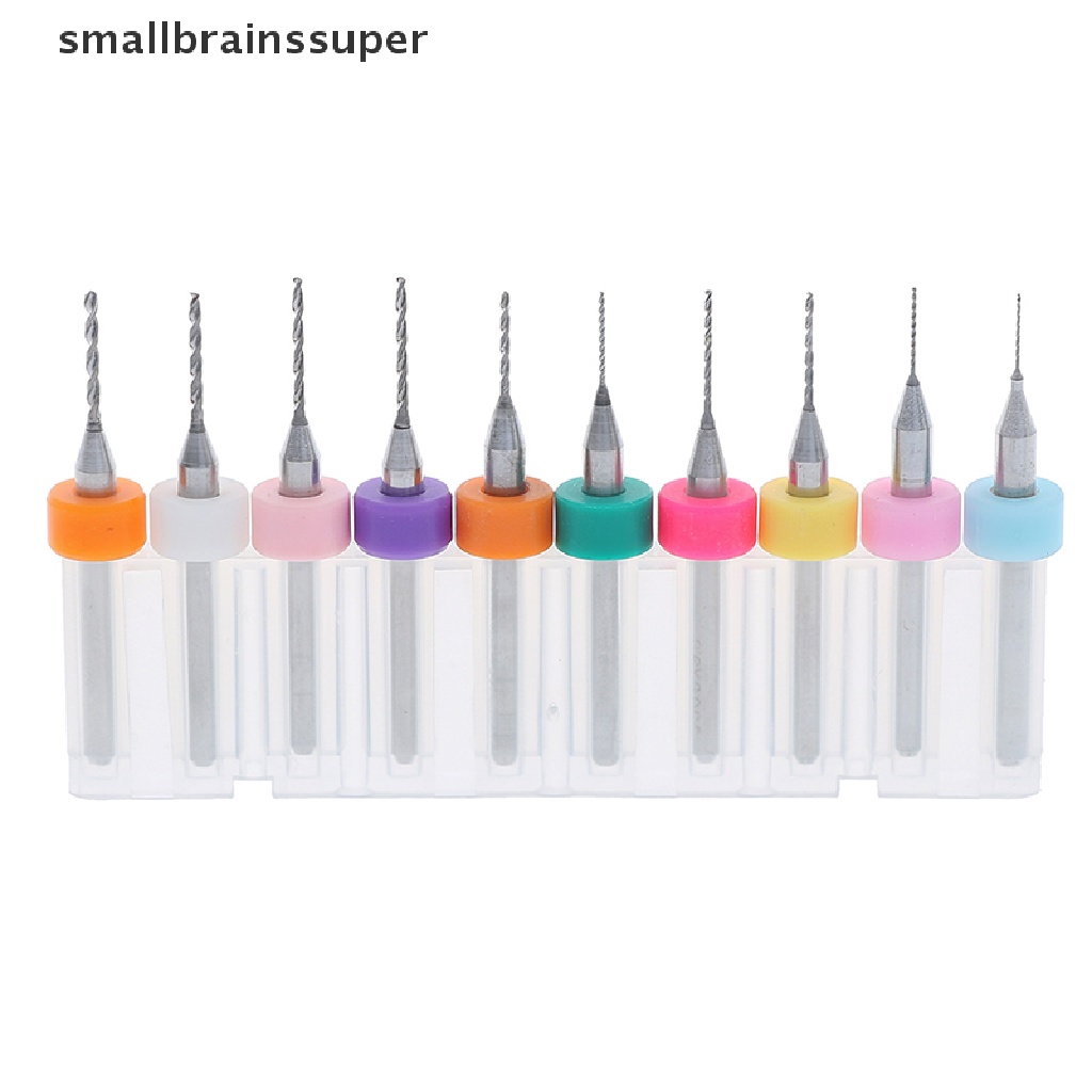 Set 10 Mũi Khoan mini 0.1~1.0mm PCB Chuyên Dụng bits