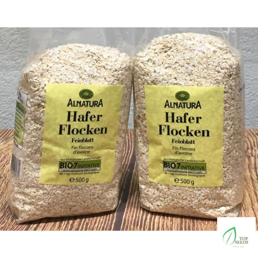 Combo 2 gói YẾN MẠCH CÁN VỠ HAFER FLOCKEN 500GR/1 gói chính hãng Đức.