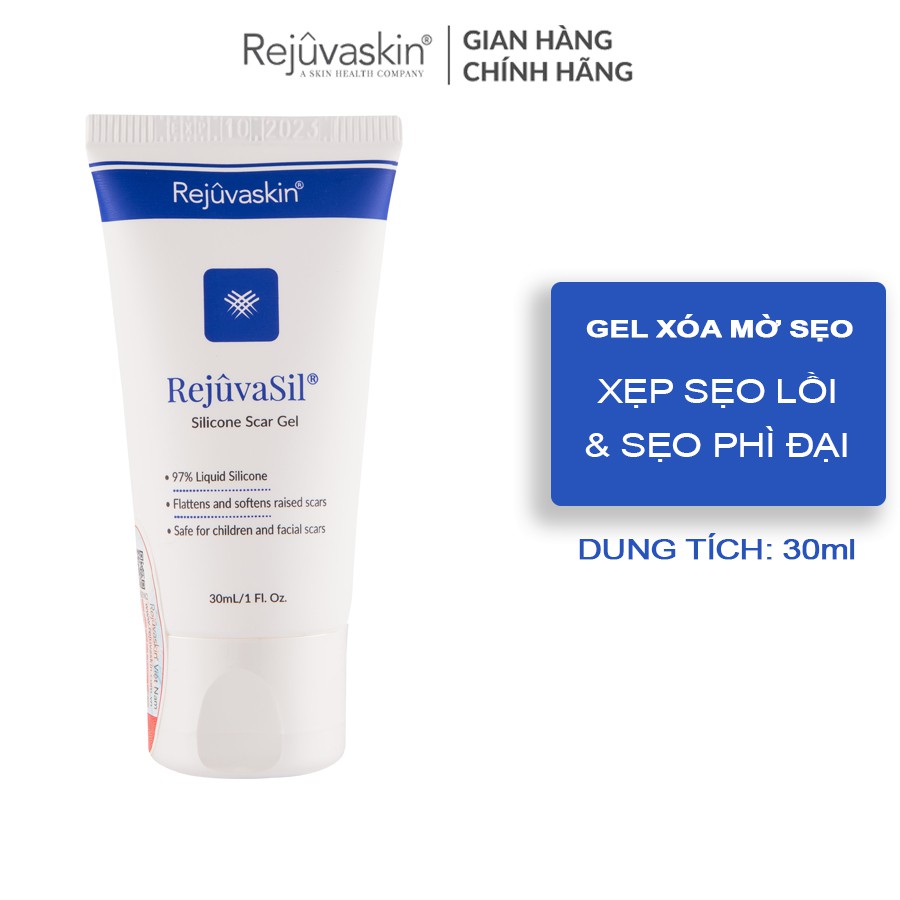 [Mã FMCGMALL -8% đơn 250K] Gel Xóa Sẹo Lồi / Phì Đại REJUVASKIN Scar Rejuvasil 30ml | BigBuy360 - bigbuy360.vn