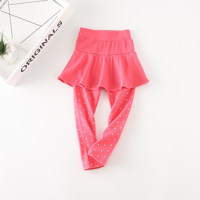 Quần legging phối váy lưới xinh xắn đáng yêu cho bé gái