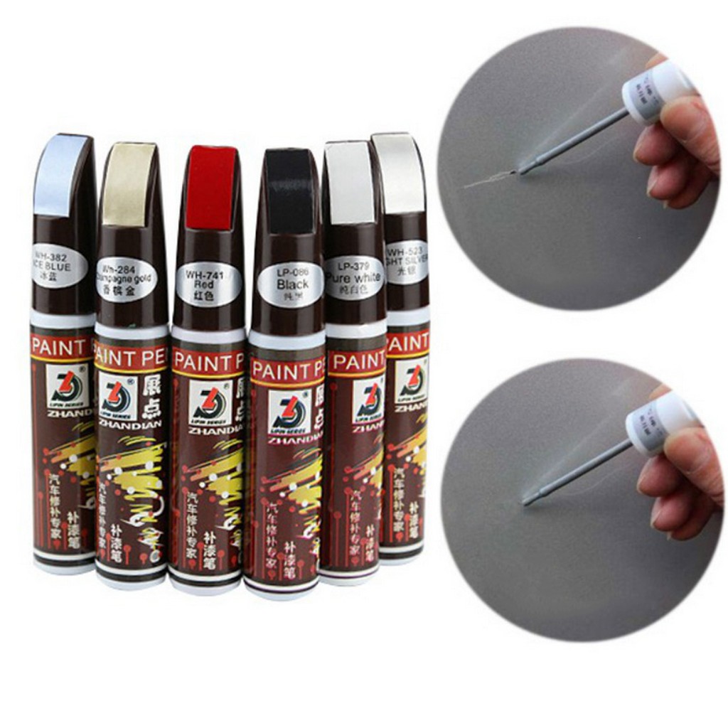 Bút sơn che những vết xước ô tô,xe máy,nhiều màu Car Touch Up Pen