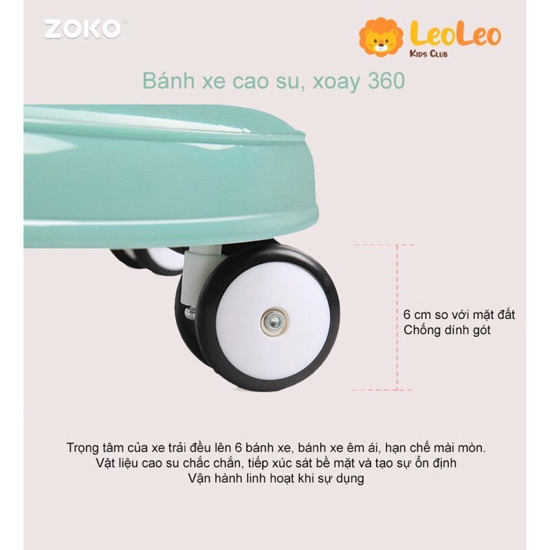 Xe Tròn Tập Đi ZOKO Xuất Nhật
