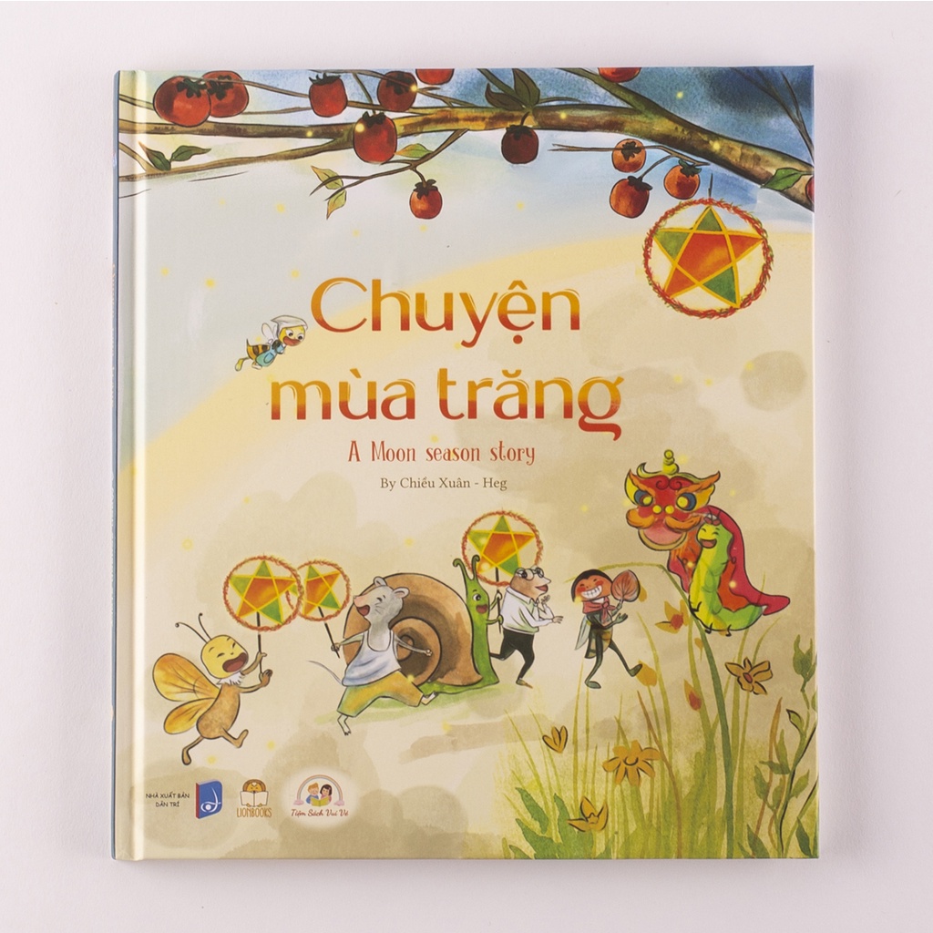 Hộp sách Trung thu Tùy chọn Set Đủng Đỉnh Trăng Đi và Chuyện Mùa Trăng cho bé 0-6 tuổi