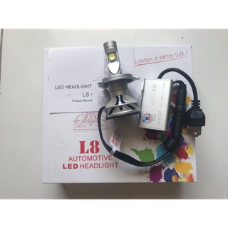 Đèn Pha Led XHP70 L8 Chân H4 Chính Hãng