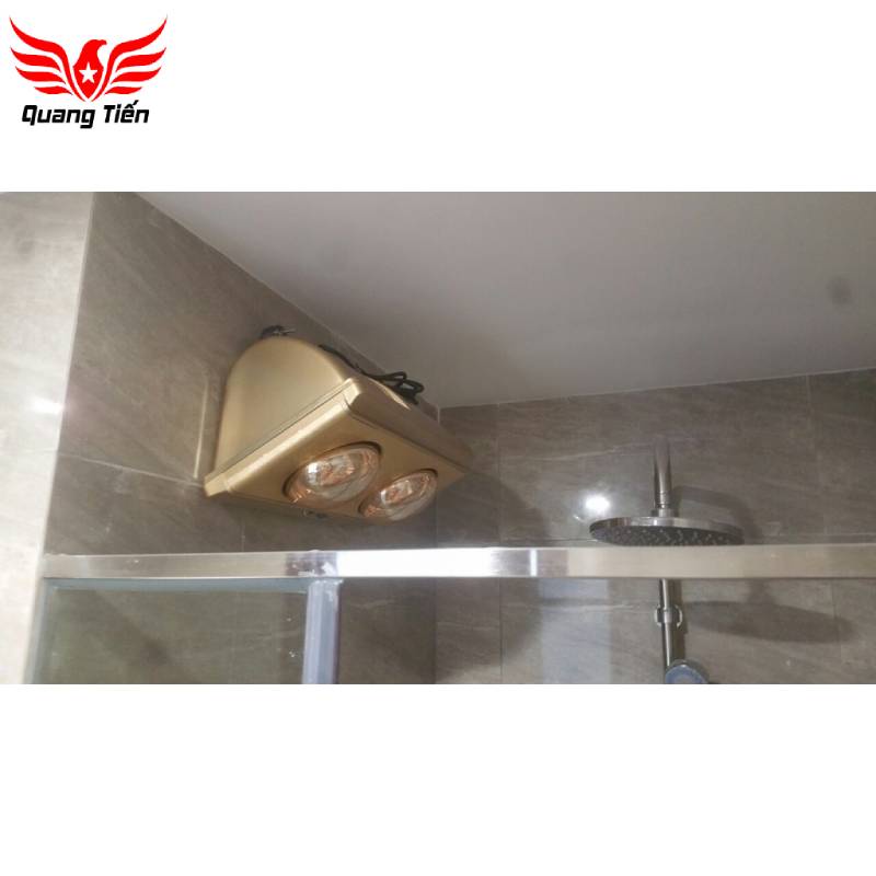 Đèn sưởi nhà tắm Heizen 2 bóng HE-2BR